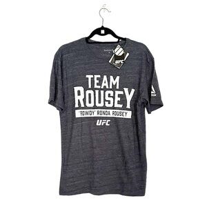 Reebok X UFC Rhonda Rowdy Team Rousey Deadstock T-shirt Tee 2017 Unisex Medium